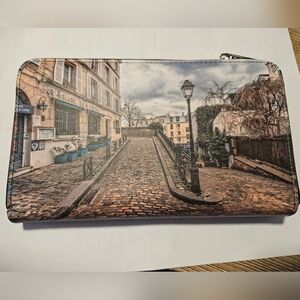 WALLET Womens VEGAN Faux Leather Ladies zipper large New ZAC